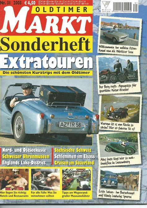 Oldtimer Markt Praxis Sonderheft 31 Extratouren schönsten