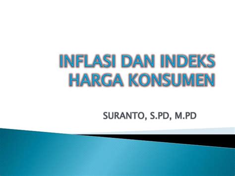 Ppt Inflasi Dan Indeks Harga Konsumen Powerpoint Presentation Free