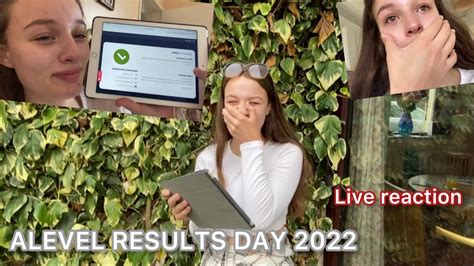 A Level Results Day 2022~ Live Reaction Youtube