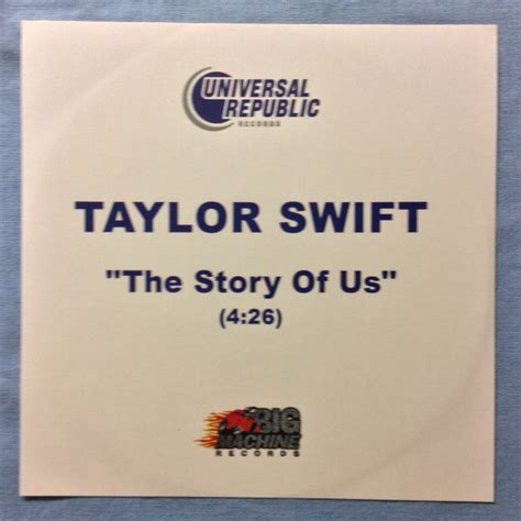 Taylor Swift – The Story Of Us (2011, CDr) - Discogs