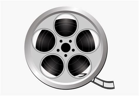 Movie Clipart Black And White - Clip Art Movie Reels , Free Transparent ...