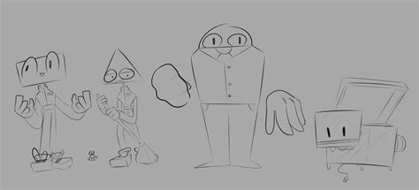 concepts characters   animation  selloutflamingo  newgrounds