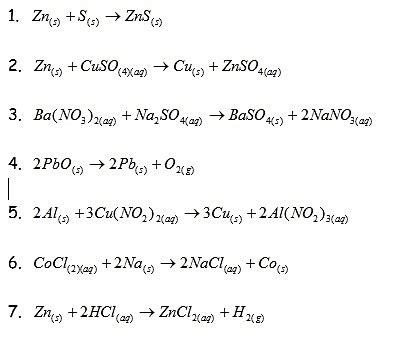 Double Displacement Reaction Worksheet