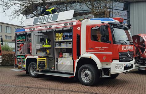 Mb Atego Als Tlf Der Feuerwehr Eiterfeld Gesehen Im Januar