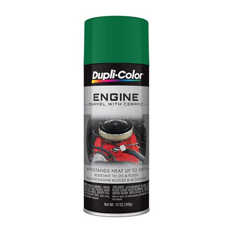 Dupli Color DE1644 Racing Hunter Green Engine Enamel Spray Paint With