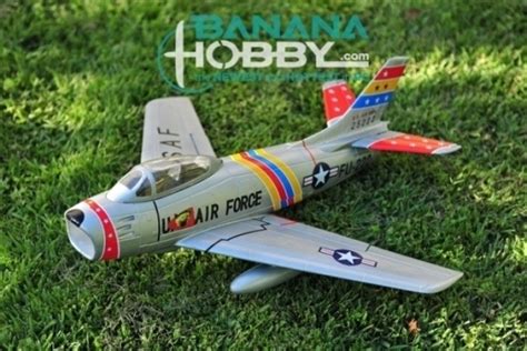 3 CH BlitzRCWorks Mini F 86 Sabre V2 W Gyro RC EDF Jet Radio