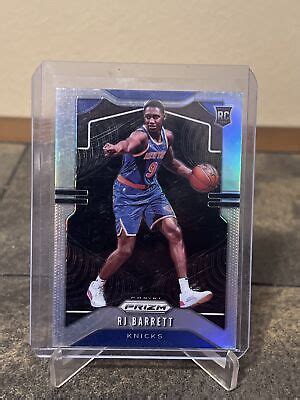 Panini Prizm Rj Barrett Rookie Card Silver Prizm Knicks