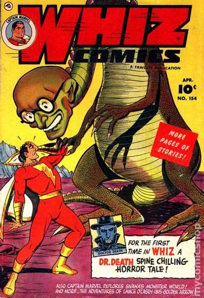 Whiz Comics Fawcett Comic Books