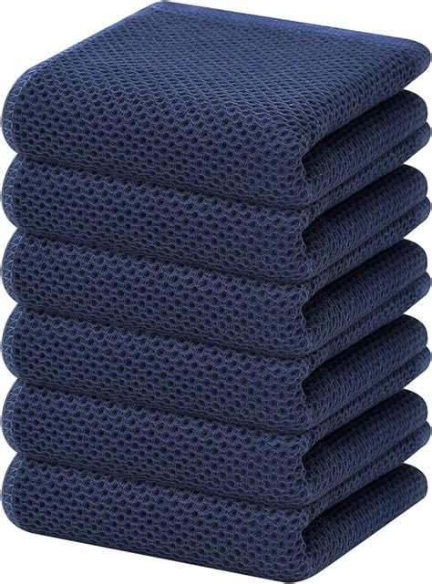 Amazon Homaxy Cotton Waffle Weave Kitchen Dish Towels Ultra