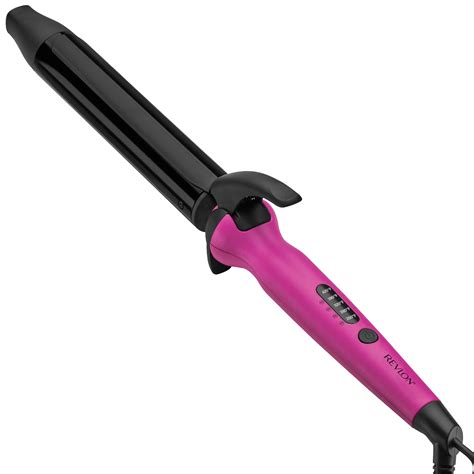 Revlon Perfect Heat Curling Iron Brush 34 Inch Barrel For Long