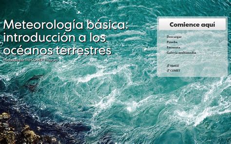 Meteorología básica introducción a los océanos terrestres