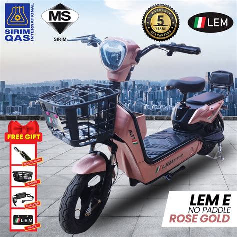 Lemnew Electric Bike Electric Bicycle Electic Scooter Model Lem E