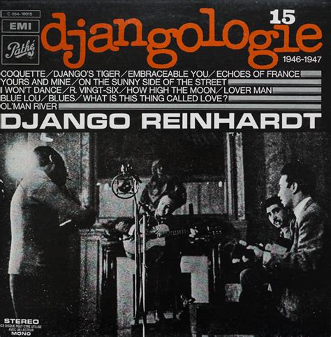 Django Reinhardt Djangologie Blue Labels With Bold