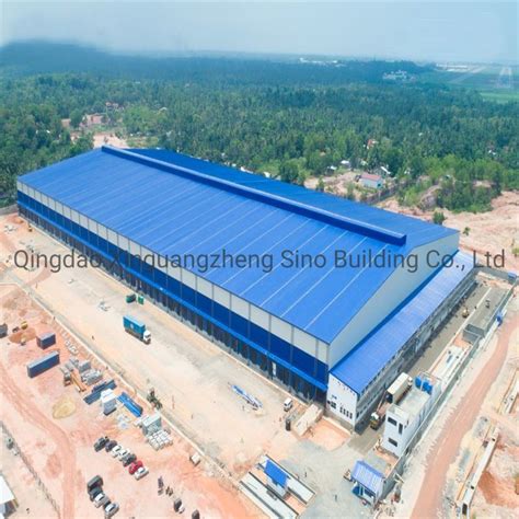 Steel Frame Construction Building Prefabricated Steel Structure Factory