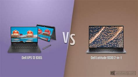 Dell XPS 13 9365 vs. Dell Latitude 9330 2-in-1: Full specs comparison