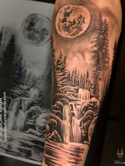 Landscape Tattoos Explore The Art Of Scenic Ink