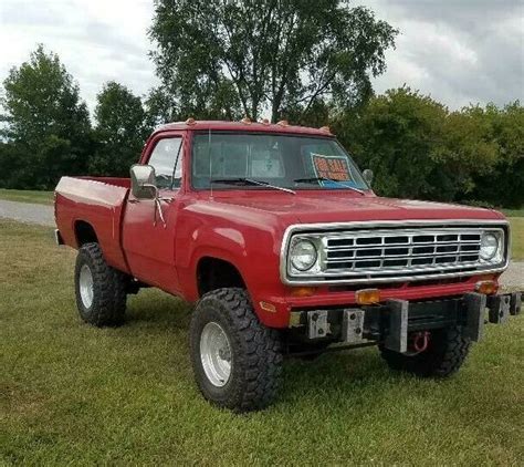 1972 Dodge Power Wagon W200 Regular Cab Short Box For Sale Photos