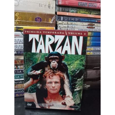 Box Dvds Tarzan Primeira Temporada Volume Lacrado De Fabrica