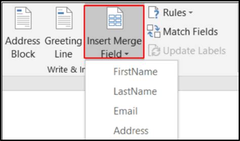 Streamlining Mail Merge Using Word And Excel For Effortless Merging