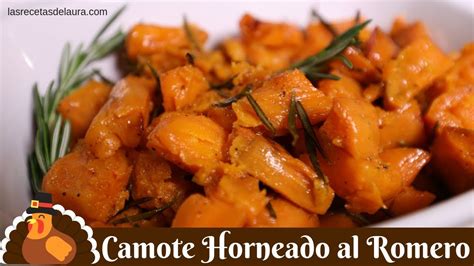 Camote Al Horno Con Romero Para Thanksgiving 🦃 Comidas Saludables Youtube