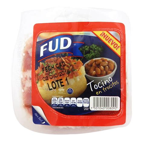 Tocino Fud En Trocitos 226 G Walmart