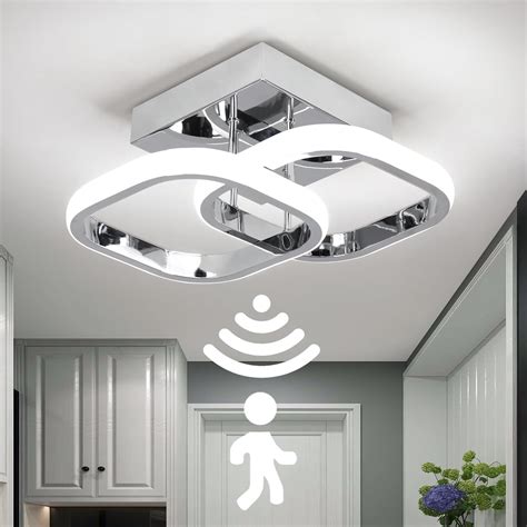 EIDISUNY Lámpara De Techo Led Con Sensor De Movimiento Plafón LED