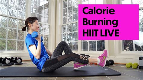 IntervalUp LIVE Workout 60 Minute HIIT Workout With Weights At Home