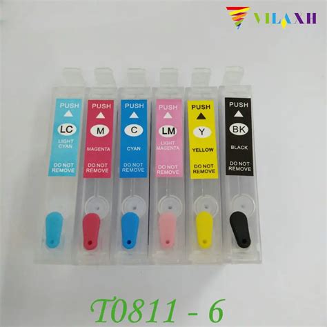 T T Refillable Ink Cartridge For Epson Stylus Photo T R