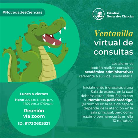 Ventanilla Virtual De Consultas Estudios Generales Cienciasestudios