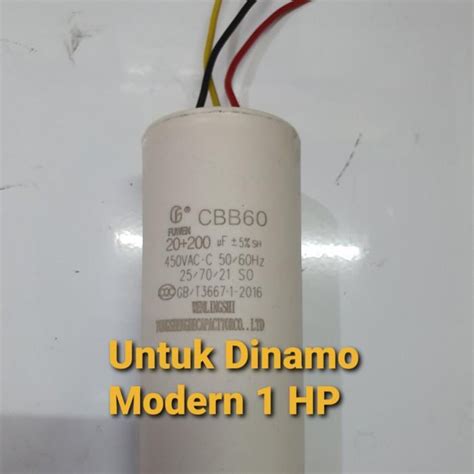 Jual Kapasitor Kondensor Starting Dinamo Modern 1 HP Shopee Indonesia