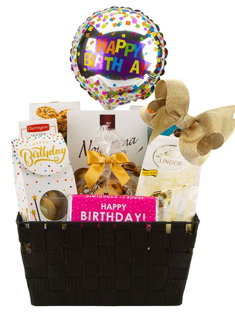 Birthday Wishes Gift Basket