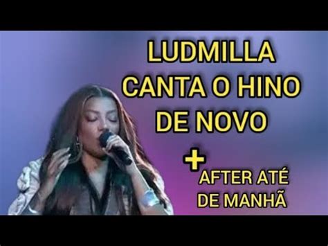 Ludmilla No Pr Mio Multishow Cantando O Hino Nacional After Da