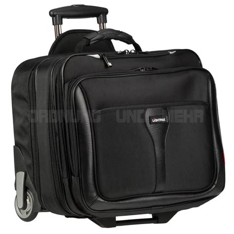 Business Piloten Akten Reise Laptop Koffer Trolley Lightpak Bravo Neu