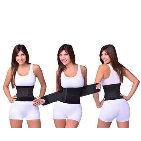 Утягивающий пояс instant hourglass shape Miss Belt (Черный)