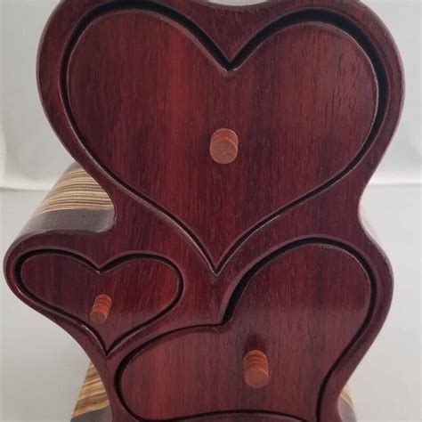 Heart Bandsaw Box Etsy