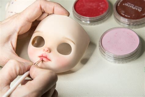 How To Faceup Blythe Dolls Learn With Mi E Faceup Workshop