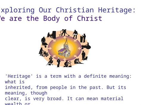 (PPT) Heritage' is a term with a definite meaning: what is inherited ...