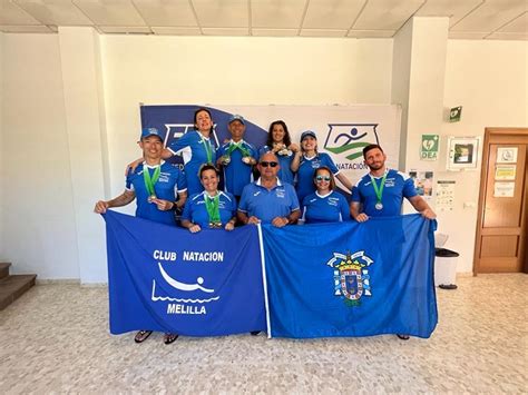 El Club Natación Melilla regresa con 15 medallas del Campeonato de