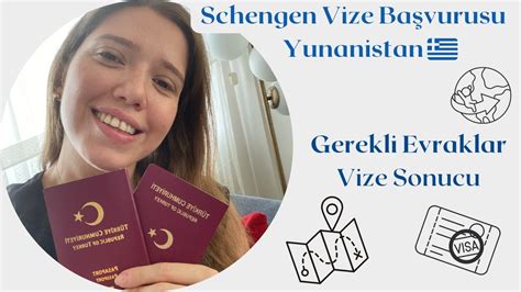 Schengen Vizesi Nasıl Alınır Yunanistan Vize İçin Gerekli Evraklar