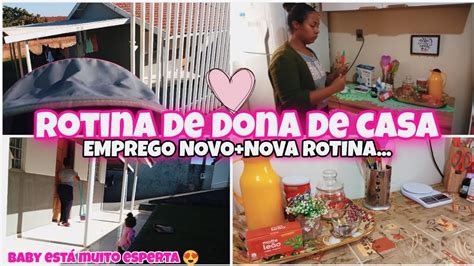 Rotina De Dona De Casa Organizando O Lar Emprego Novo Nova Rotina A