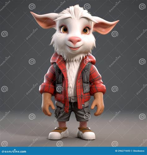 Super Cute 3d Cartoon Goat in Urban Clothes - Commission for Adventure ...