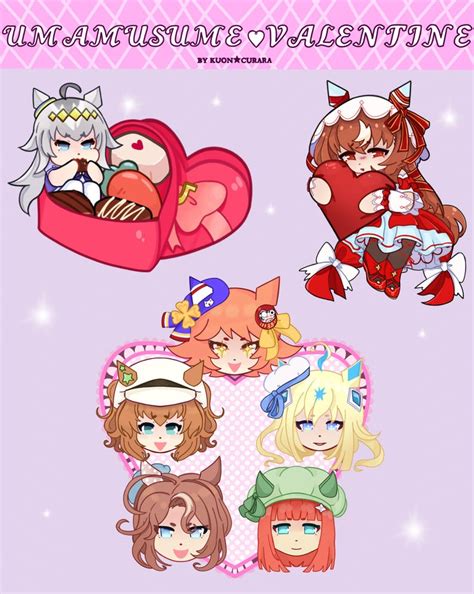 preorder umamusume valentine sticker sheet etsy