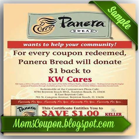 Panera Bread 10 Promo Code Generator For January Free Printable