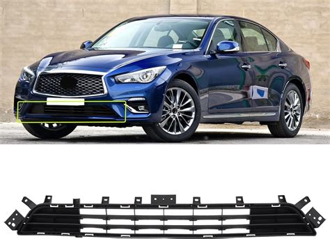 Amazon KaiWell Front Bumper Lower Grille Fit For Infiniti Q50