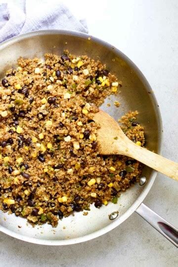 Black Bean Fried Quinoa Recipe Marisa Moore Nutrition