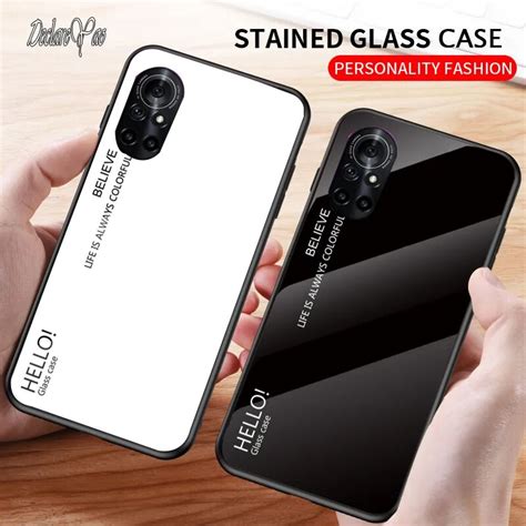 Covers For Huawei Nova 8 9 10 SE Cases Glass Hard Coque For Huawei Nova