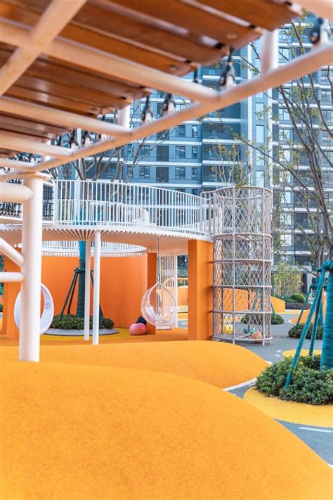 MBDI completes a new bright orange park in Nantong, Jiangsu where ...