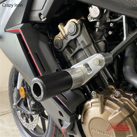 Слайдеры Crazy Iron для мотоцикла Honda CBR650R 2019-2024 (1093-Crazy ...