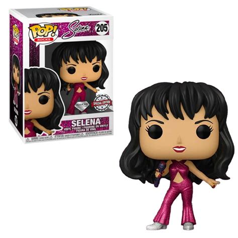 Funko POP Rocks Selena Selena Burgundy Outfit Diamond Collection