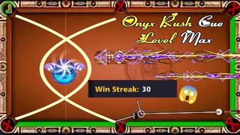 Onyx Rush Cue Level Max Win Streak Level To Level Total